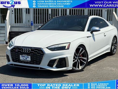 Used 2020 Audi S5 Premium Plus w/ Premium Plus AWD/4WD image 1