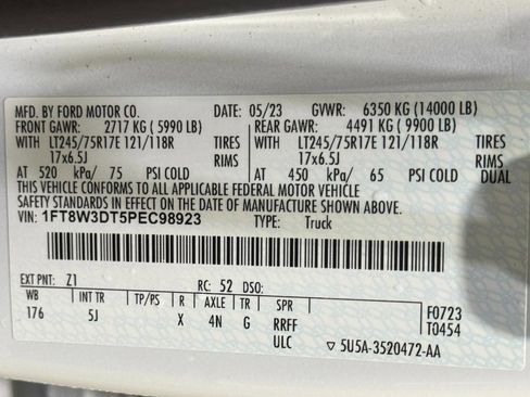 Used 2023 Ford F350 Lariat w/ Lariat Ultimate Package AWD/4WD image 37