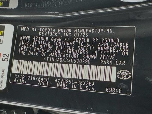 Used 2025 Toyota Camry SE w/ Convenience Package AWD/4WD image 38