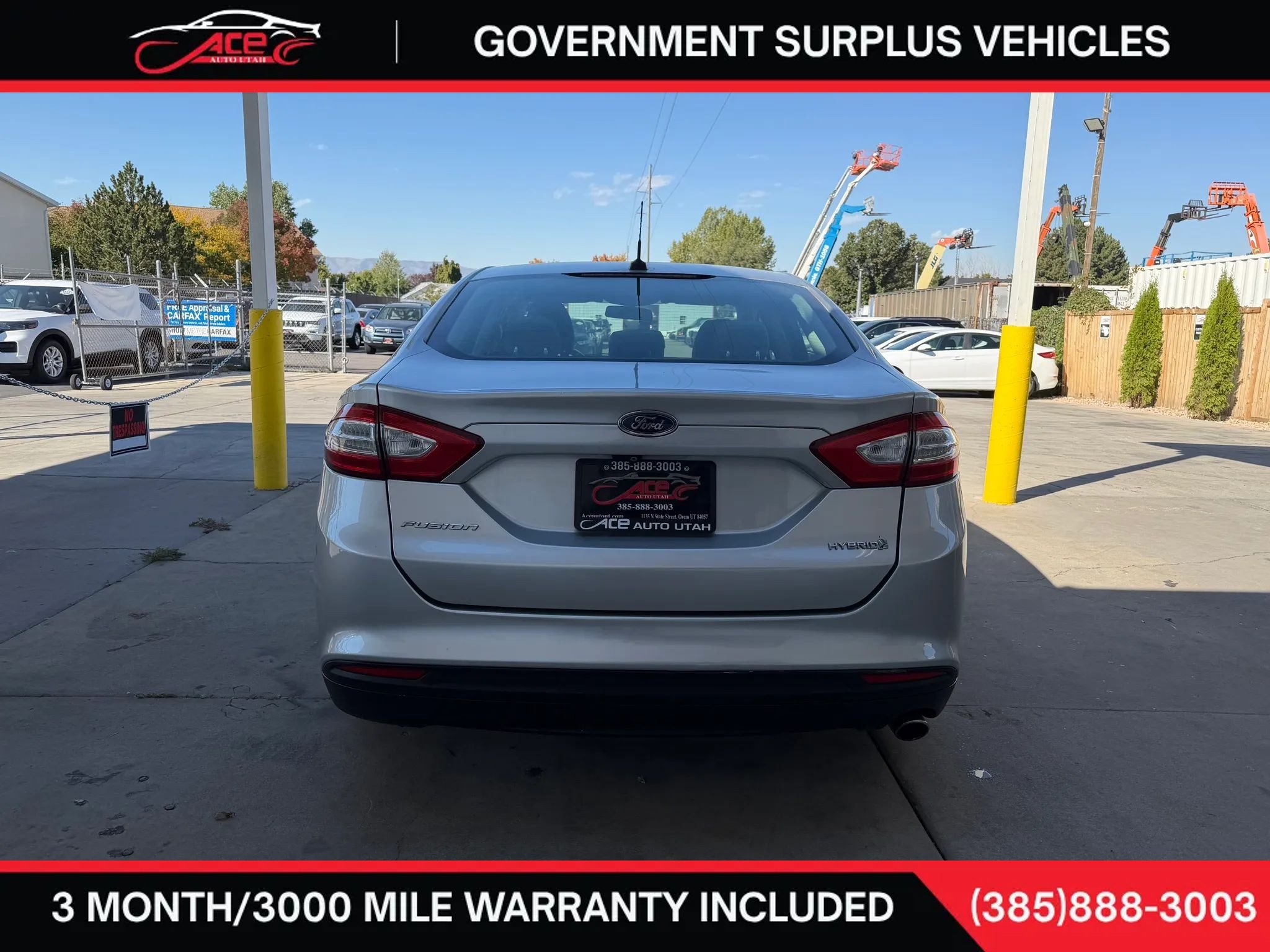 Used 2015 Ford Fusion S FWD image 8