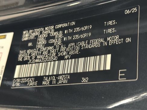 Certified 2025 Lexus RX 350 Premium w/ Accessory Package (K3) FWD image 29