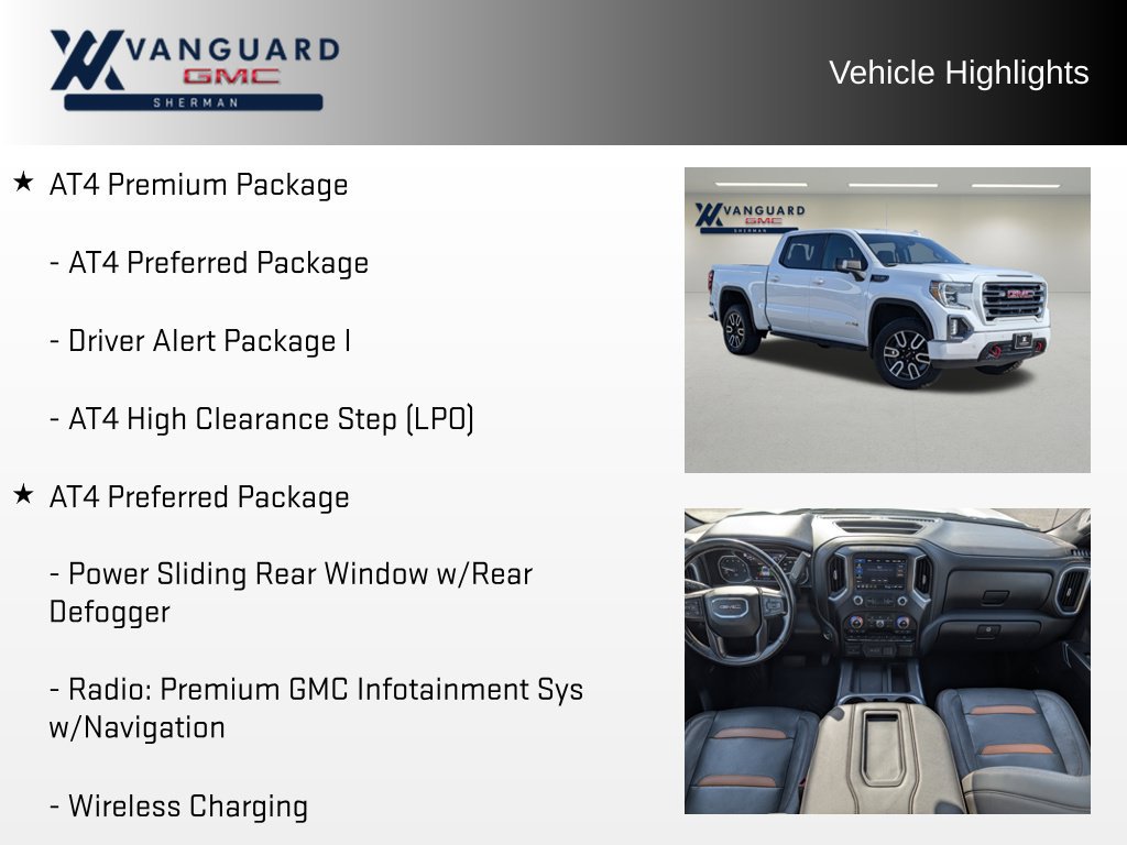 Used 2021 GMC Sierra 1500 AT4 w/ AT4 Premium Package AWD/4WD image 5