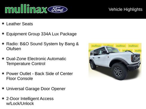 New 2025 Ford Bronco Badlands image 15