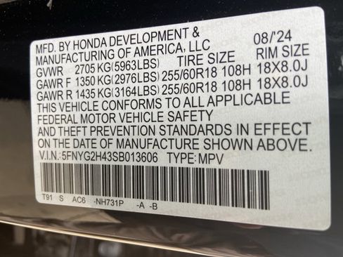 Used 2025 Honda Pilot EX-L image 40