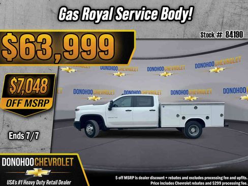 New 2026 Chevrolet Silverado 3500 W/T w/ WT Convenience Package AWD/4WD image 1