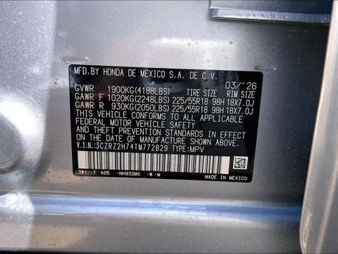 New 2026 Honda HR-V EX-L image 19