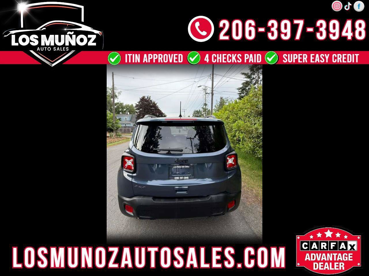 Used 2020 Jeep Renegade Altitude AWD/4WD image 1
