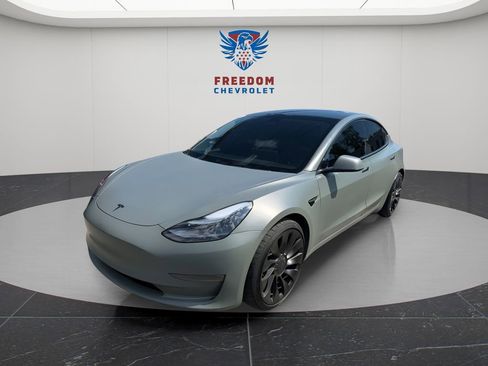 Used 2023 Tesla Model 3 Performance AWD/4WD image 1