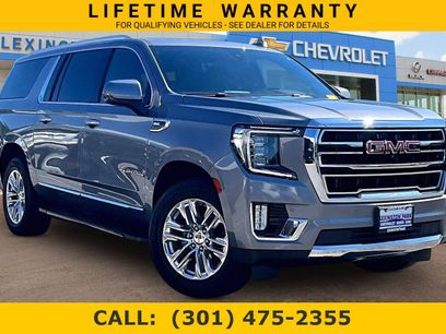 Used 2021 GMC Yukon XL SLT w/ Rear Media and Nav Package