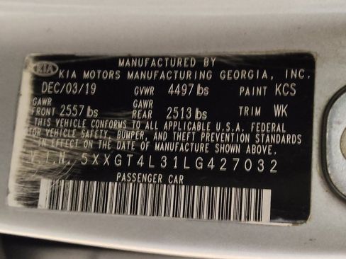 Used 2020 Kia Optima LX image 33