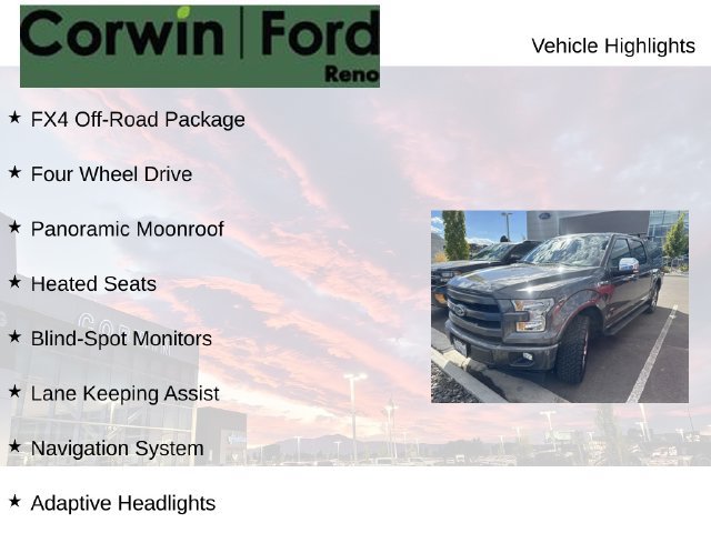 Used 2017 Ford F150 Lariat AWD/4WD image 8