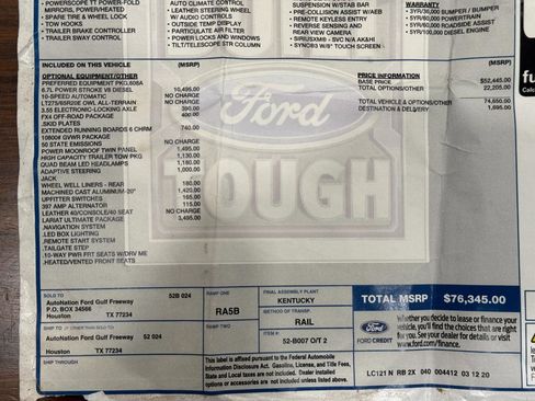 Used 2020 Ford F250 4x4 Crew Cab Super Duty image 44