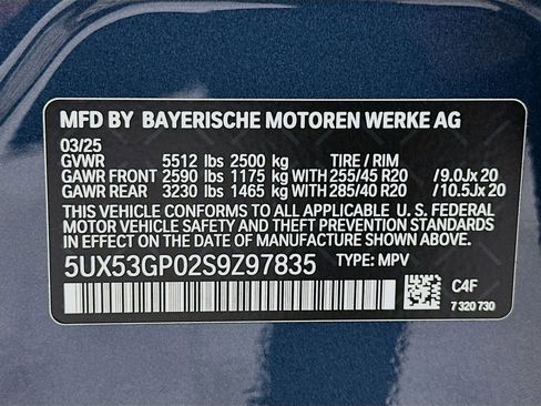 Used 2025 BMW X3 xDrive30i w/ Premium Package image 31