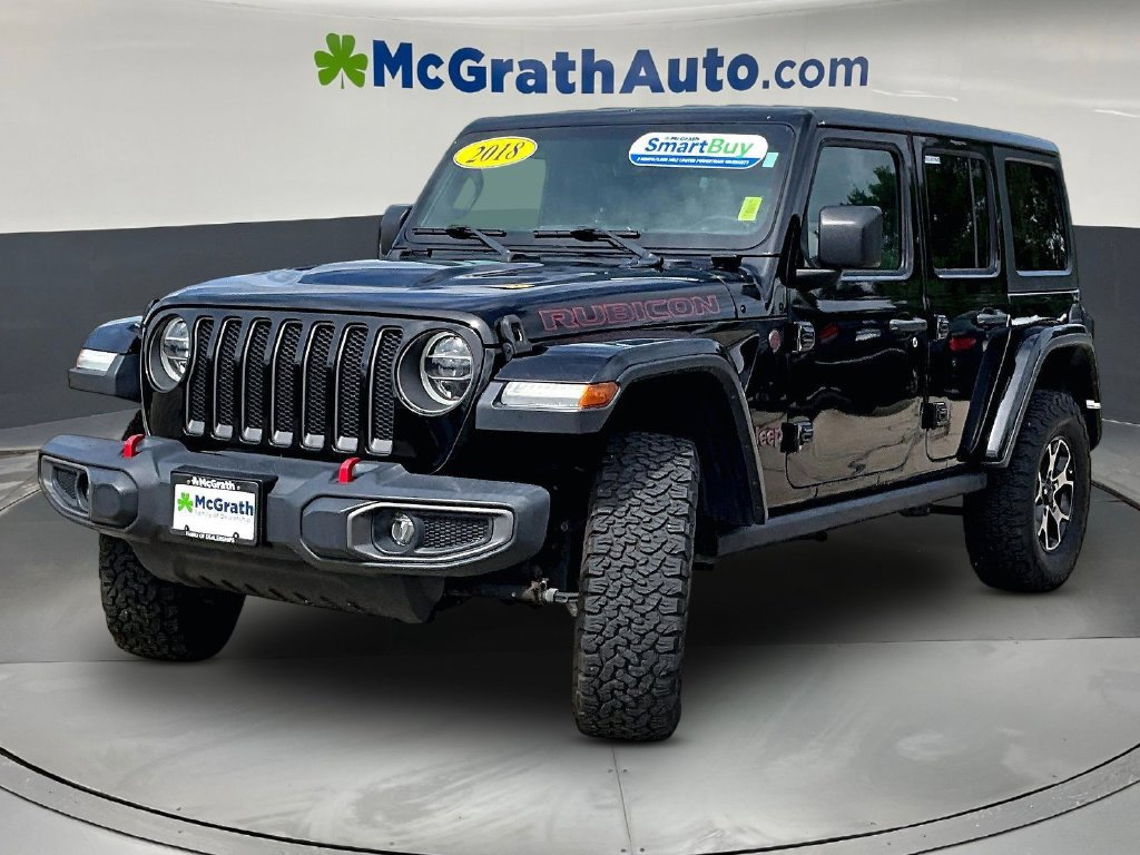 Used 2018 Jeep Wrangler Unlimited Rubicon AWD/4WD image 3