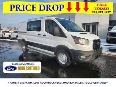 Certified 2023 Ford Transit 250 Low Roof AWD w/ Exterior Upgrade Package