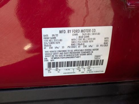 Used 2022 Ford Explorer XLT w/ Equipment Group 202A image 42