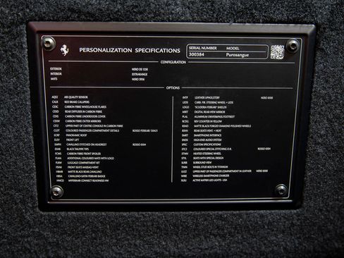 Certified 2024 Ferrari Purosangue AWD/4WD image 36