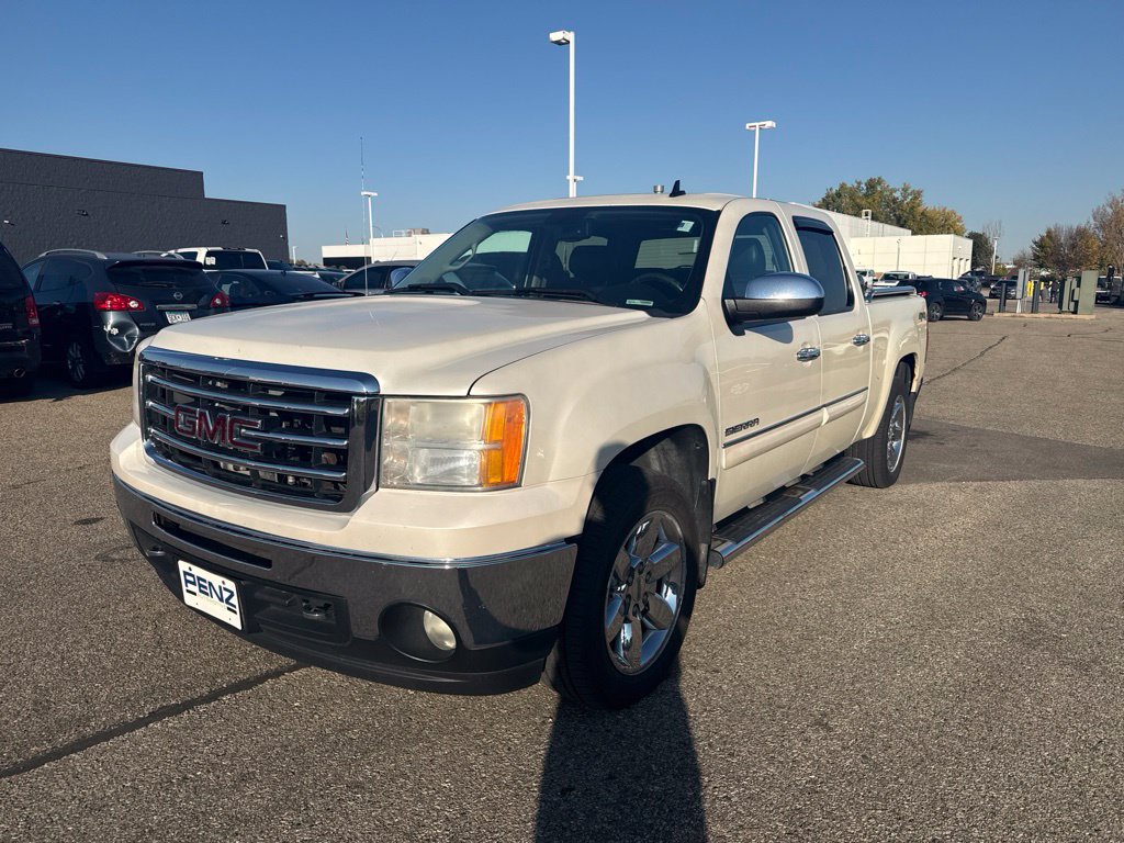 Used 2013 GMC Sierra 1500 SLT w/ SLT White Diamond Edition AWD/4WD image 1