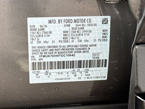 New 2026 Ford Explorer Active w/ Active Comfort Package RWD image 32