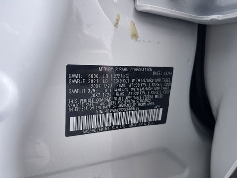 Certified 2025 Subaru Ascent Touring image 12