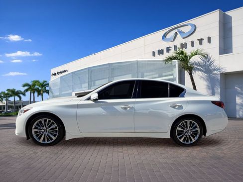Used 2024 INFINITI Q50 Luxe w/ Cargo Package RWD image 4