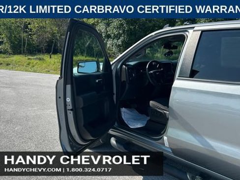 Certified 2023 Chevrolet Silverado 1500 Custom w/ LPO, Dark Essentials Package AWD/4WD image 11