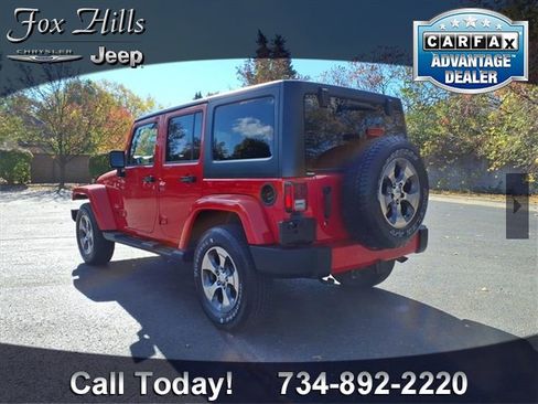 Used 2016 Jeep Wrangler Unlimited Sahara image 6