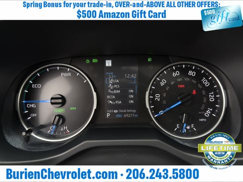 Used 2022 Toyota RAV4 XLE Premium w/ Carpet Mat Package (TMS) image 14