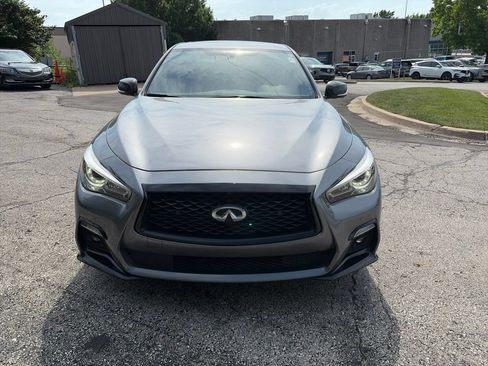 Used 2021 INFINITI Q50 Red Sport 400 w/ Proactive Package AWD/4WD image 2