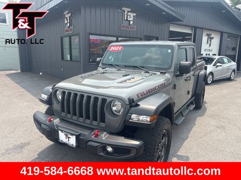 Used 2021 Jeep Gladiator Rubicon AWD/4WD image 1