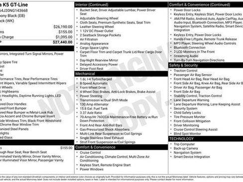 Used 2022 Kia K5 GT-Line image 13