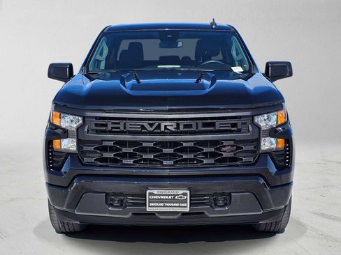 Used 2023 Chevrolet Silverado 1500 Custom w/ LPO, Dark Essentials Package RWD image 8