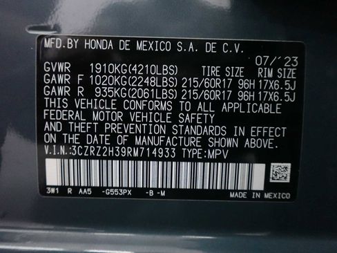 Used 2024 Honda HR-V LX image 30