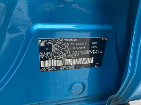 Used 2016 Toyota RAV4 Limited AWD/4WD image 5