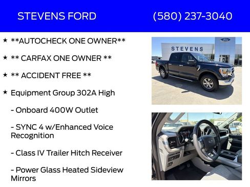 Used 2022 Ford F150 XLT w/ Equipment Group 302A High AWD/4WD image 6