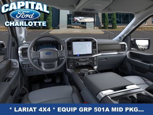 New 2025 Ford F150 Lariat w/ Equipment Group 501A Mid image 10