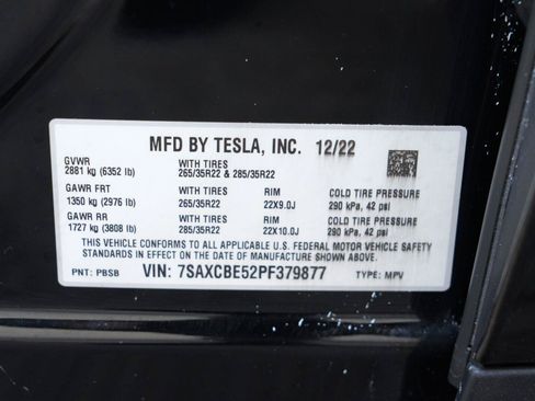 Used 2023 Tesla Model X AWD/4WD image 48