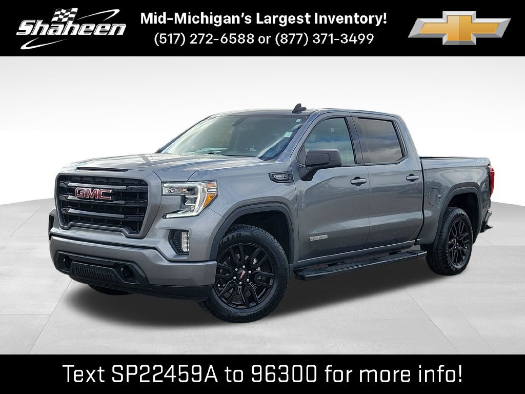 Used 2021 GMC Sierra 1500 Elevation w/ LPO, Elevation Black Package AWD/4WD image 1