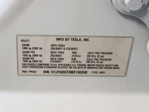 Used 2021 Tesla Model Y Performance AWD/4WD image 41