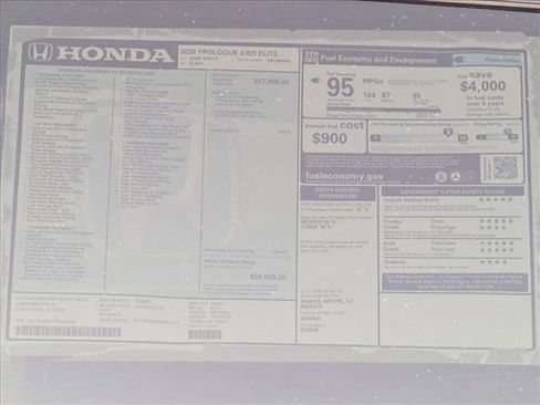 New 2026 Honda Prologue Elite image 18