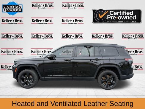 Certified 2024 Jeep Grand Cherokee L Limited w/ Luxury Tech Group II image 4