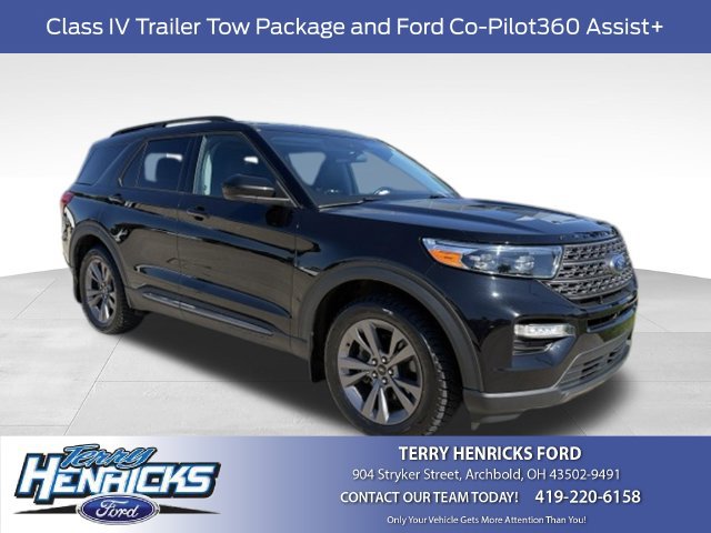 Used 2022 Ford Explorer XLT w/ XLT Sport Appearance Package AWD/4WD 360° Tour