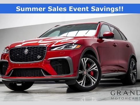 Used 2021 Jaguar F-PACE SVR AWD/4WD image 1