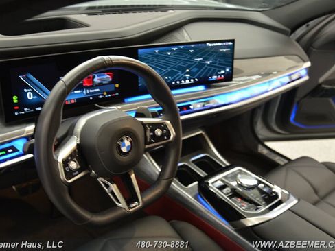 Used 2024 BMW 740i w/ M Sport Professional Package RWD image 16