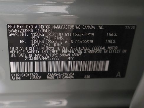 Used 2021 Toyota RAV4 Adventure AWD/4WD image 47
