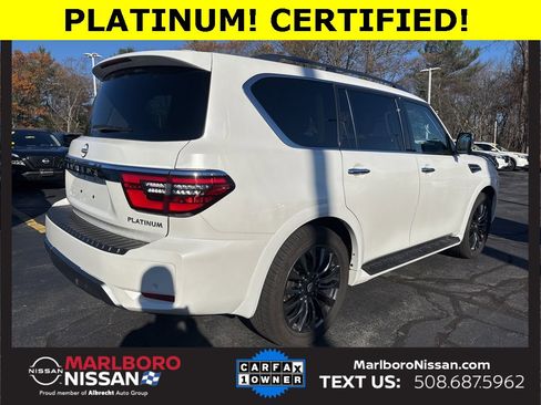 Certified 2024 Nissan Armada Platinum w/ Captain's Chairs Package image 7
