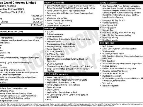 Used 2020 Jeep Grand Cherokee Limited RWD image 5