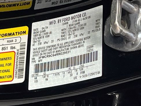 Used 2024 Ford Bronco Sport Outer Banks w/ Tech Package AWD/4WD image 34