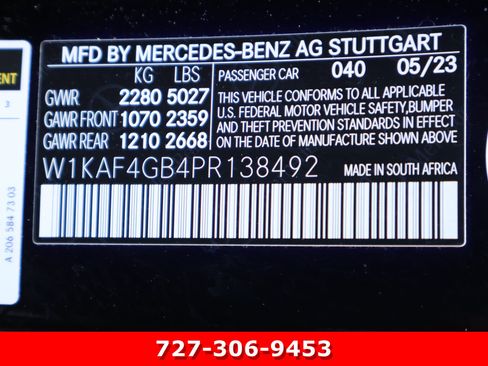Certified 2023 Mercedes-Benz C 300 Sedan image 28