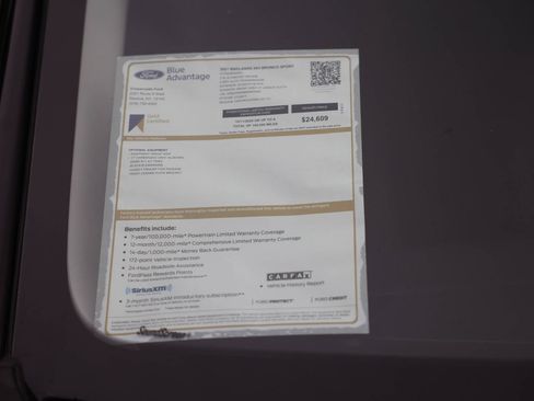 Certified 2021 Ford Bronco Sport Badlands AWD/4WD image 35